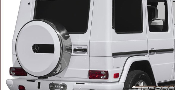 Custom Mercedes G Class  SUV/SAV/Crossover Tire Cover (1999 - 2017) - $1290.00 (Part #MB-003-TC)